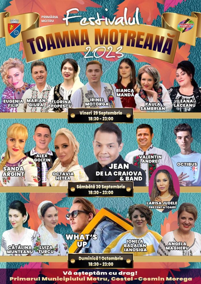 program Toamna Motreana 2023