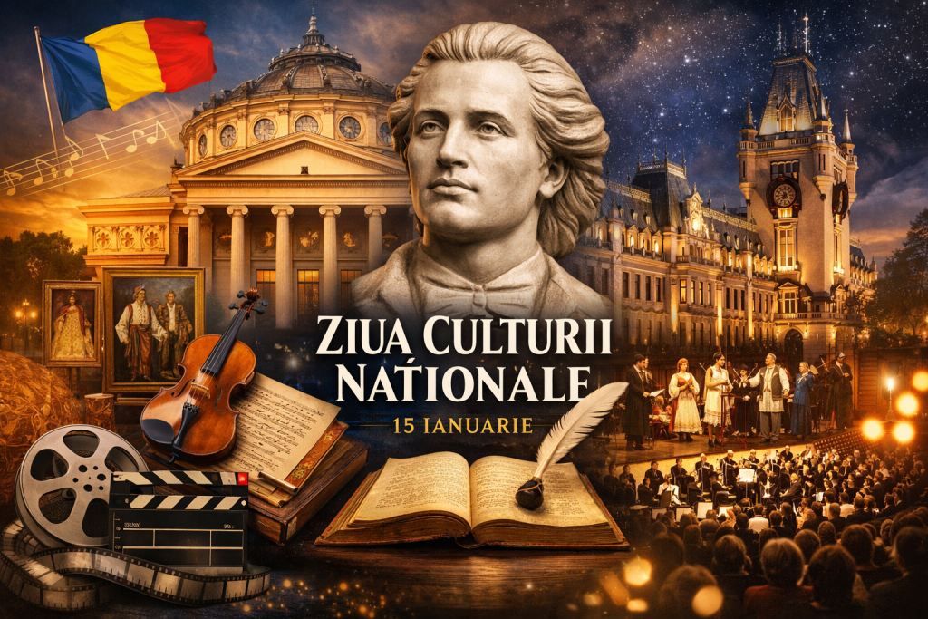 Ziua Culturii Naționale: 176 de ani de la nașterea lui Eminescu