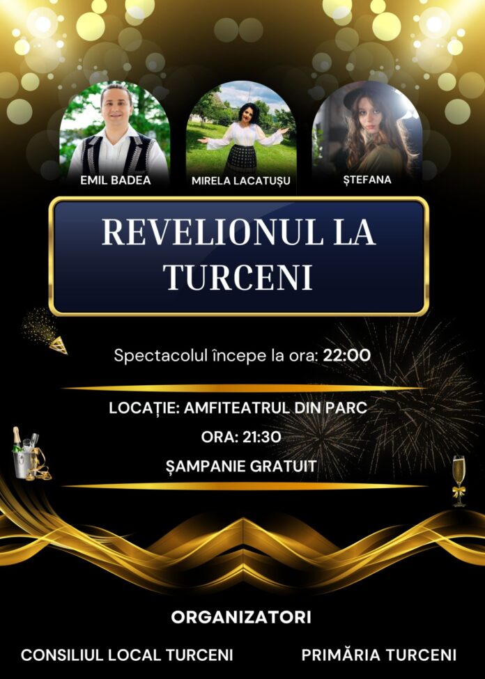 spectacol de revelion la Turceni